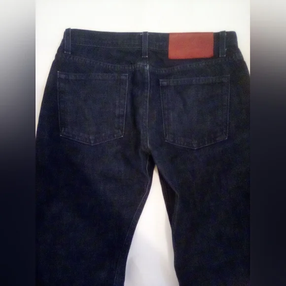Naked & Famous Denim Raspberry Scratch N Sniff Blue Size 31 100% Cotton